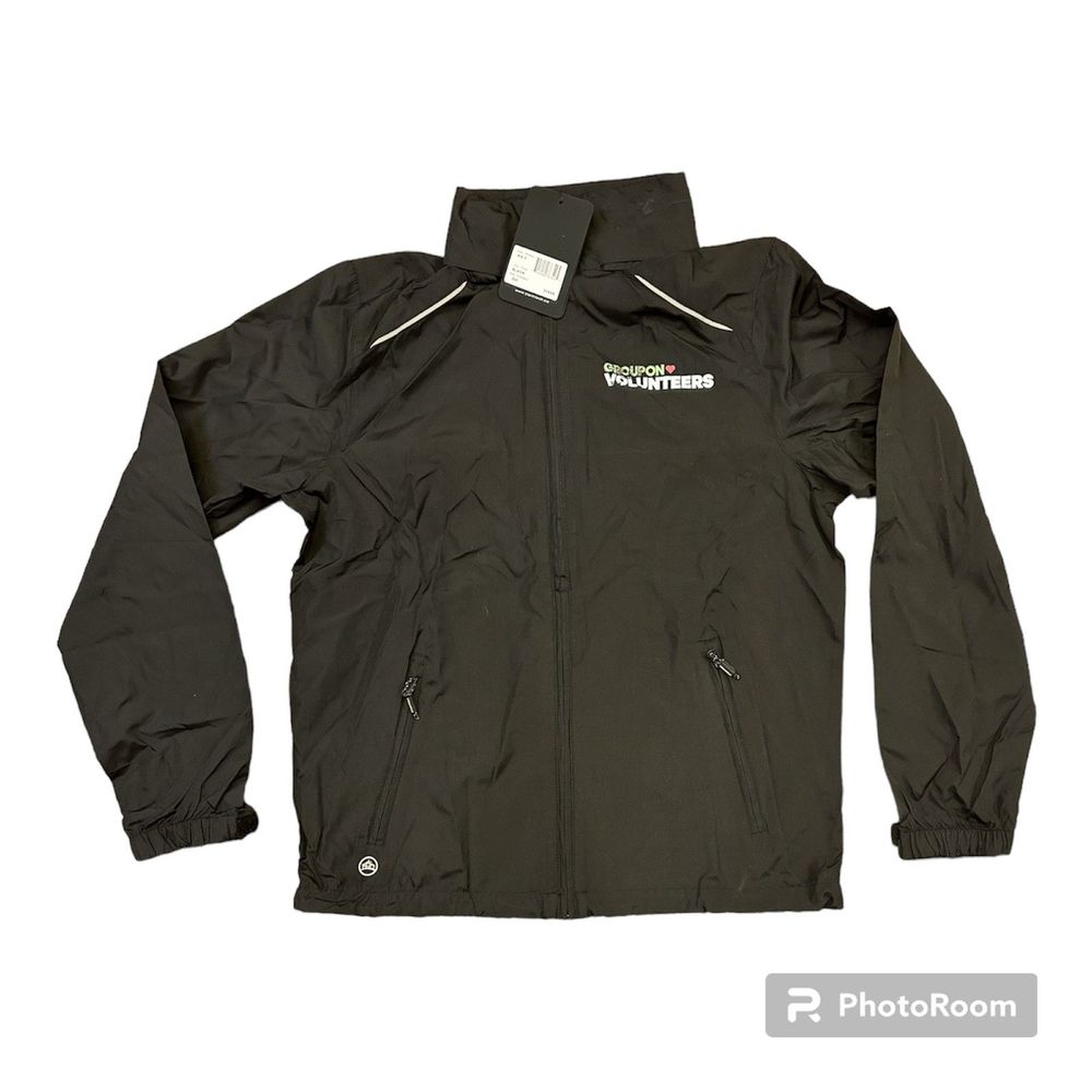 Stormtech Unisex Small Nautilus Performance Shell Jacket KX-1 Full Zip Black NEW